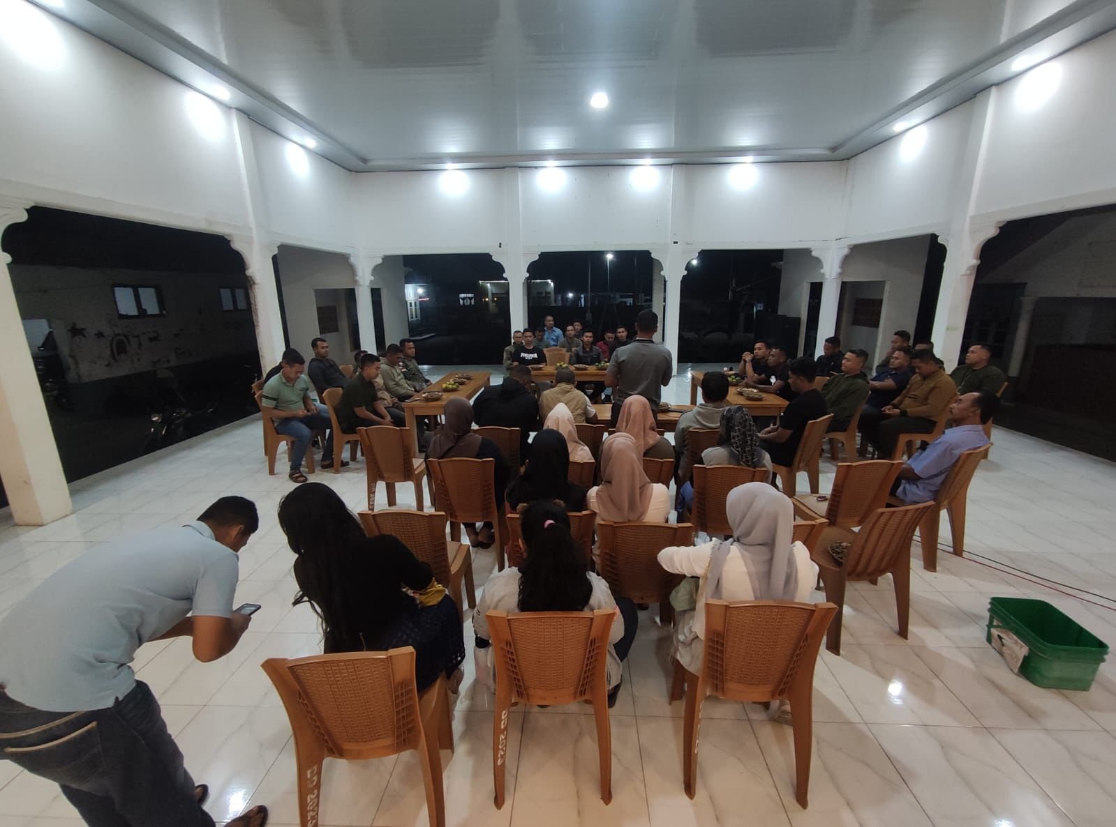 Pisah Sambut Satgas Yonif 527/Baladibya Yudha di Kantor Desa Siliragungt